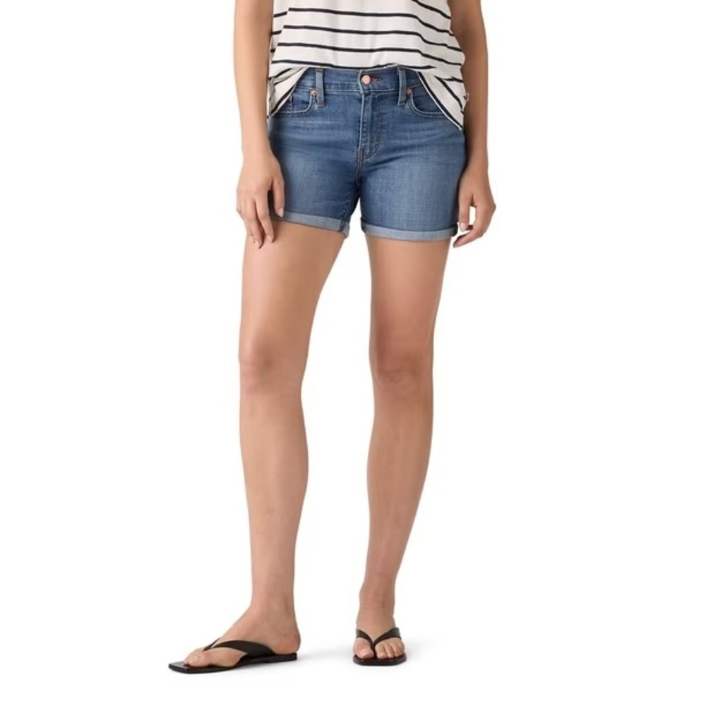 Levi's Mid-Rise Denim Shorts